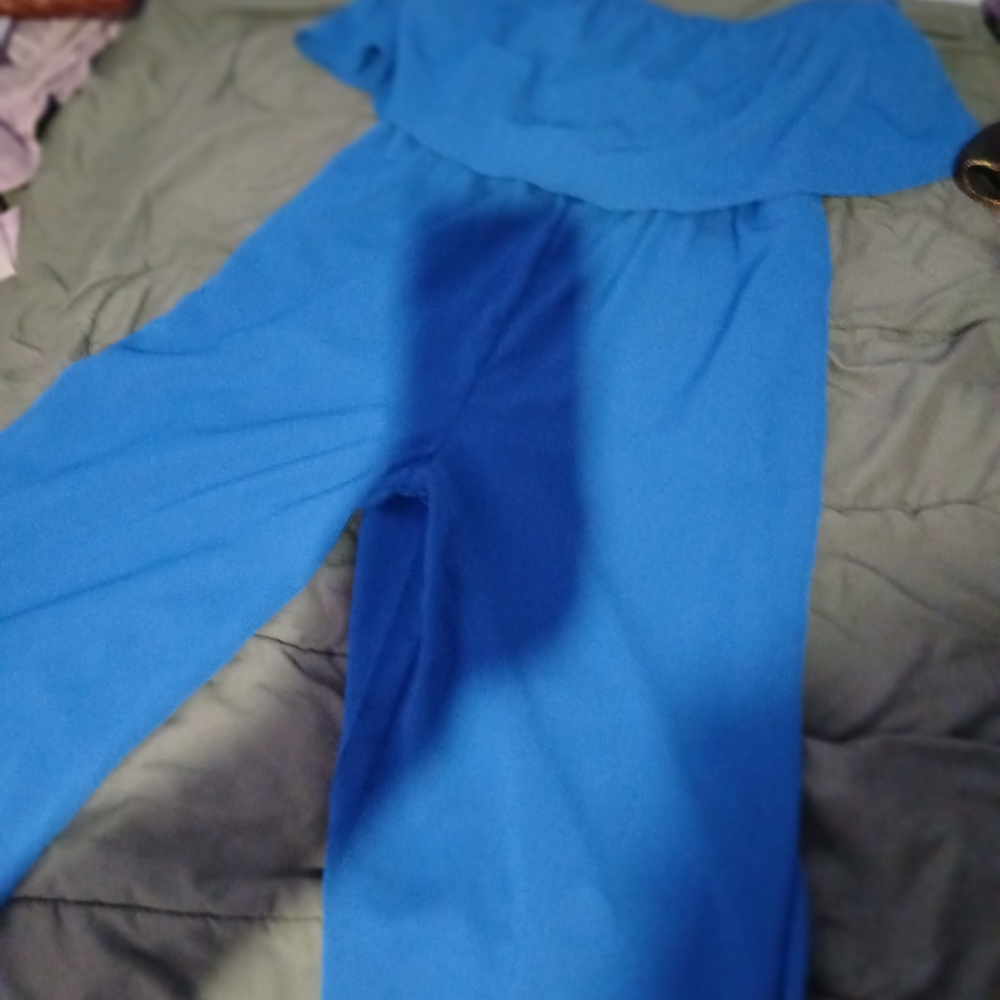 Elegant Blue Jumpsuit